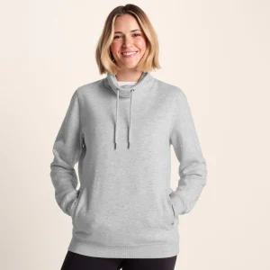 Online TOG24 Abigail Womens Funnel Neck Sweat Oatmeal Marl