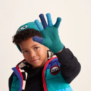 Outlet TOG24 Adal Kids Shaun The Sheep Knit Gloves Jungle Green