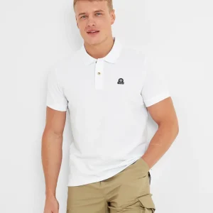 Best TOG24 Aketon Mens Polo Shirt Optic White