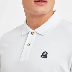 Best TOG24 Aketon Mens Polo Shirt Optic White