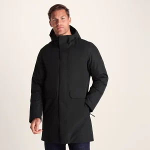 Online TOG24 Aksel Mens Waterproof Parka Black