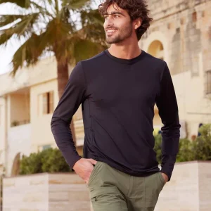 Discount TOG24 Aller Mens Tech Long Sleeve Top Black