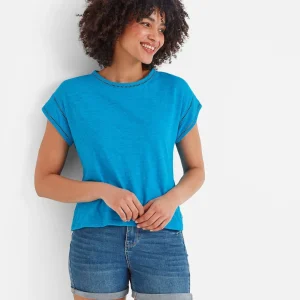 Discount TOG24 Andrea Women's T-Shirt In Azure Blue |