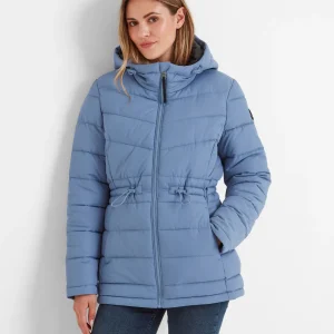Sale TOG24 Anthorn Womens Padded Parka Misty Blue