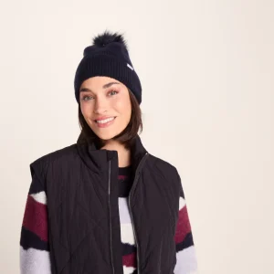 Sale TOG24 Anya Supersoft Rib Knit Hat In | Oxford Blue