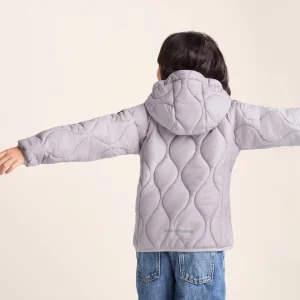 Discount TOG24 Arbor Kids Padded Jacket Lavender Grey