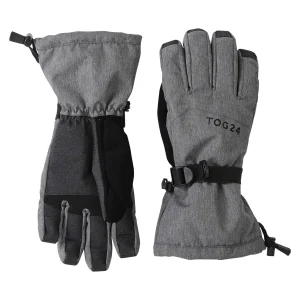 Clearance TOG24 Ashfield Ski Gloves | Ski Gloves | Grey Marl