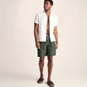 Fashion TOG24 Aslan Mens Swimshorts Forage Green