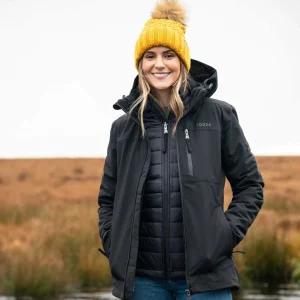 Sale TOG24 Beverley Womens 3-in-1 Waterproof Jacket Black
