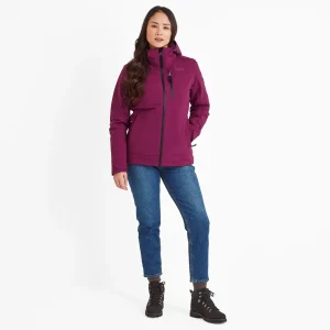 Hot TOG24 Beverley Womens 3-in-1 Waterproof Jacket Purple Berry