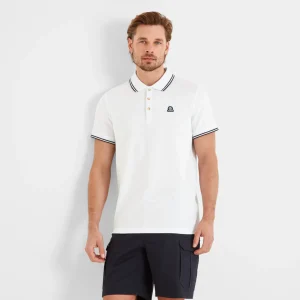 Clearance TOG24 Biston Mens Polo Shirt Optic White