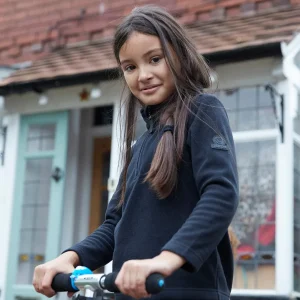 New TOG24 Toffolo Kids Zip Neck Pull-On Fleece | Black