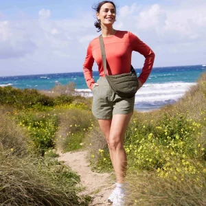 Clearance TOG24 Blakely Womens Tech Long Sleeve Top Cranberry Marl