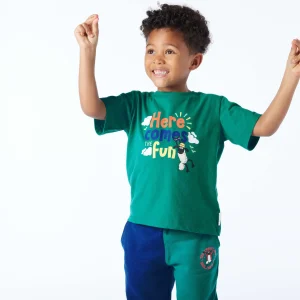 Outlet TOG24 Boreray Kids Shaun The Sheep T-Shirt Jungle Green
