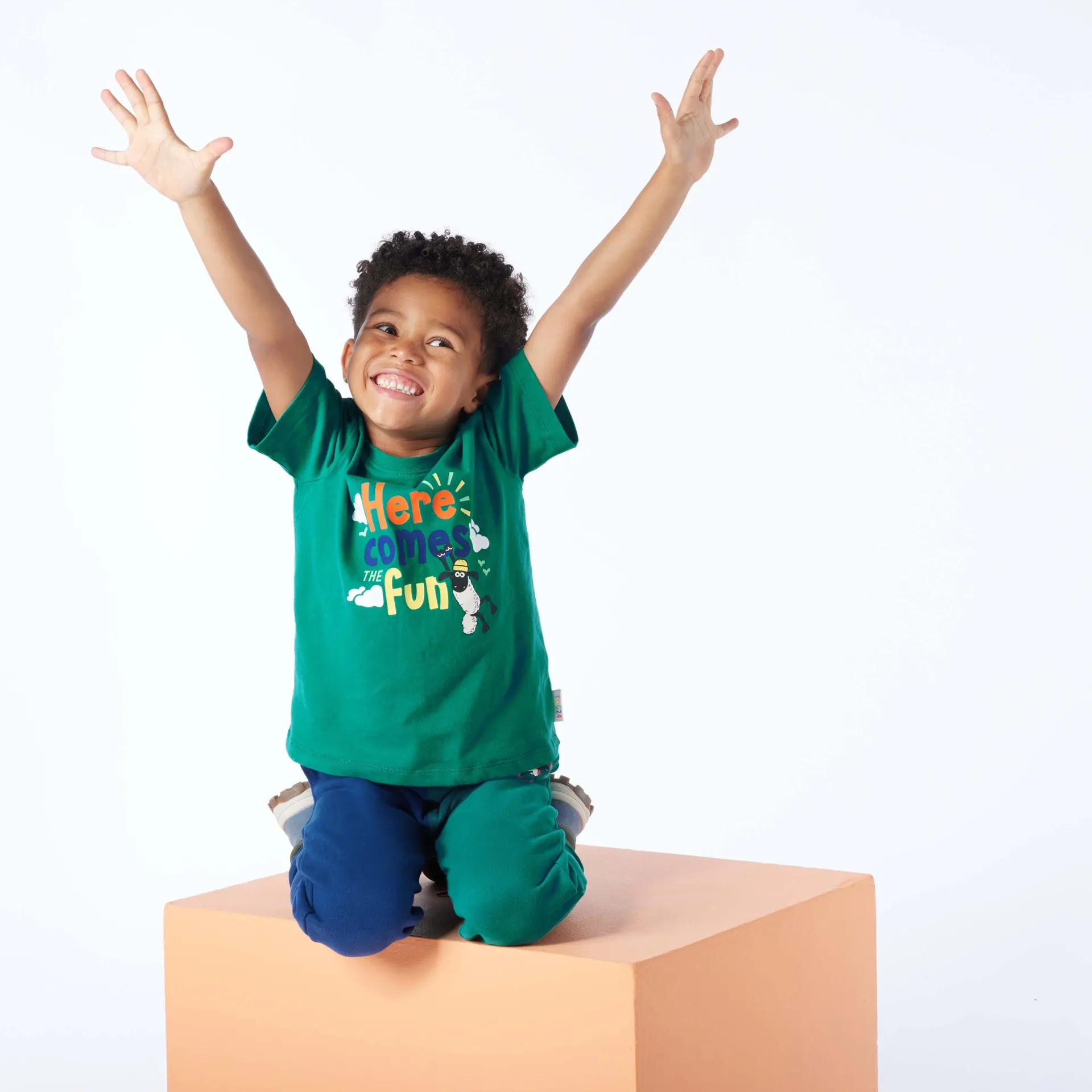 boreray-kids-shaun-the-sheep-t-CgRBwyZT-2.webp Outlet TOG24 Boreray Kids Shaun The Sheep T-Shirt Jungle Green