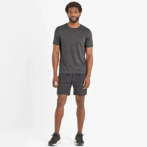 Best TOG24 Boyton Mens Tech Short Sleeve Top Black Marl