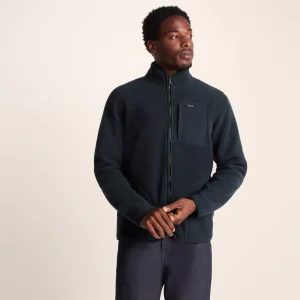 Discount TOG24 Cameron Mens Sherpa Fleece Dark Indigo