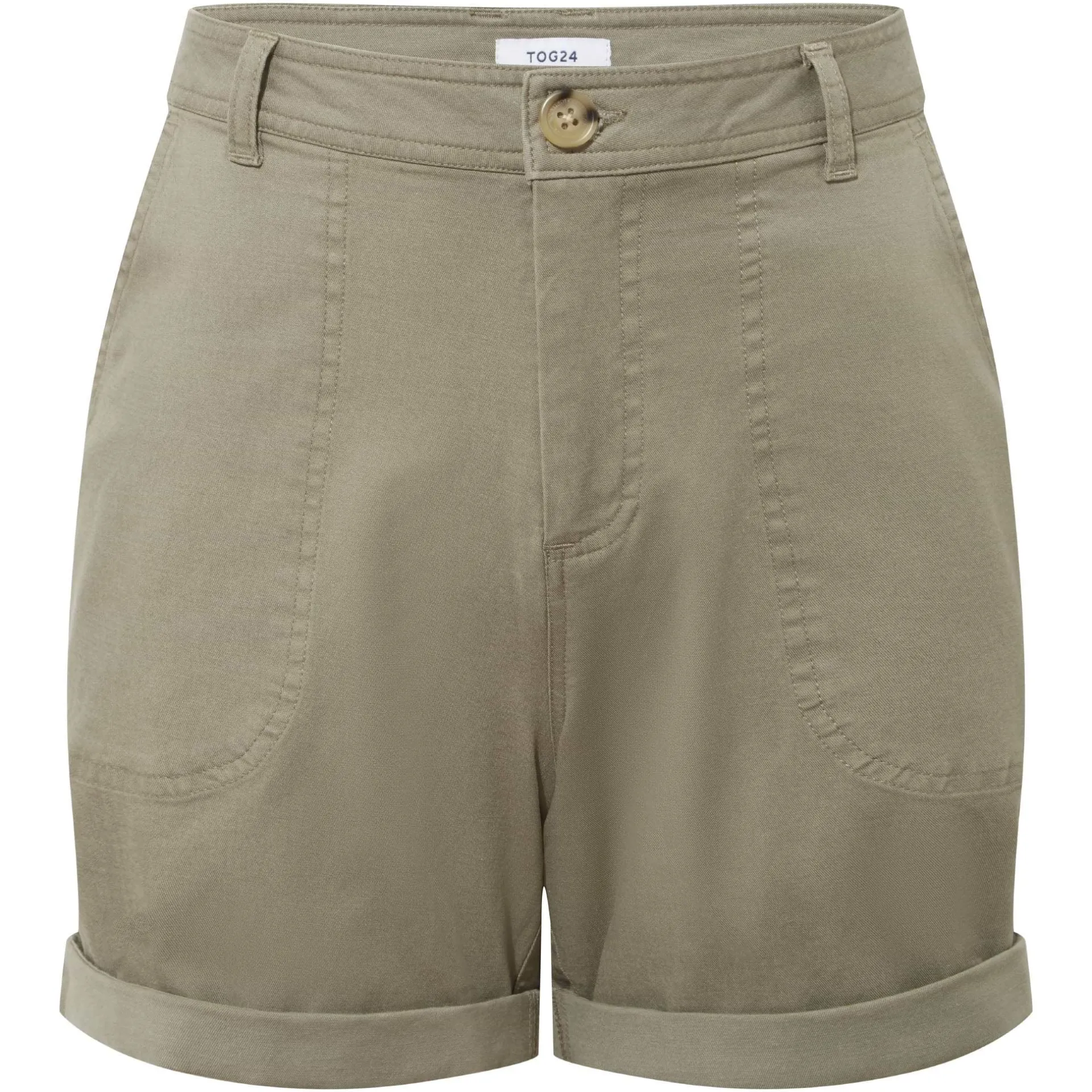 canvey-women39s-chino-shorts-i-hpQWZJRy-4.webp Outlet TOG24 Canvey Women's Chino Shorts In | Sage Green