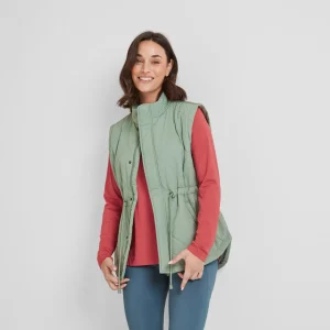 Clearance TOG24 Cassly Womens Padded Gilet Pistachio