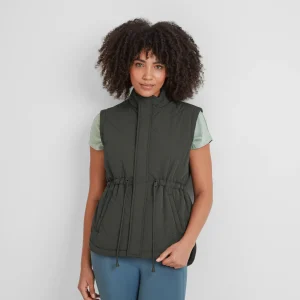 Discount TOG24 Cassly Womens Padded Gilet Washed Black