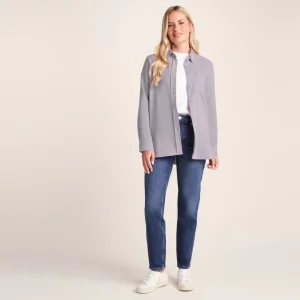 Online TOG24 Caswell Womens Long Sleeve Shirt Lavender Grey