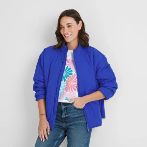 Sale TOG24 Cirnan Womens Packaway Padded Jacket Ultra Marine