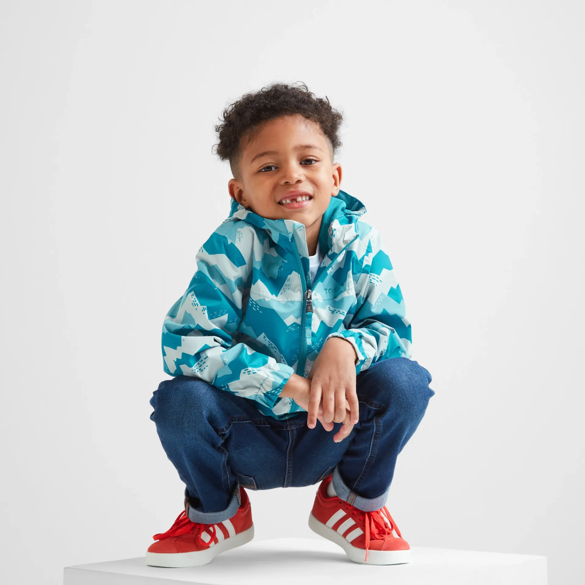 copley-kids-waterproof-jacket-HcCoXdcN-3.webp Discount TOG24 Copley Kids Waterproof Jacket Mosaic Blue Mountain | Mosaic Blue Mountain Print