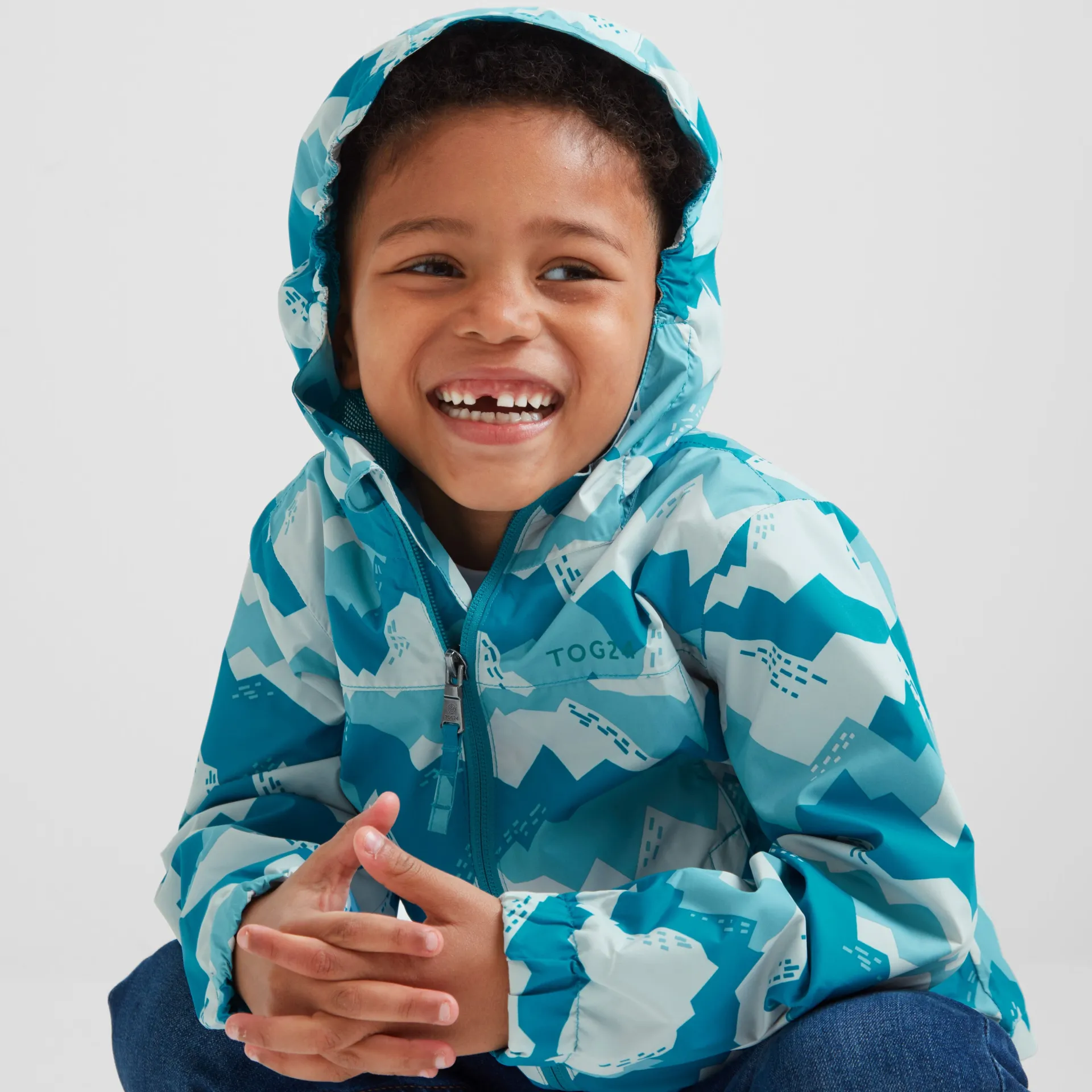 copley-kids-waterproof-jacket-HcCoXdcN-4.webp Discount TOG24 Copley Kids Waterproof Jacket Mosaic Blue Mountain | Mosaic Blue Mountain Print