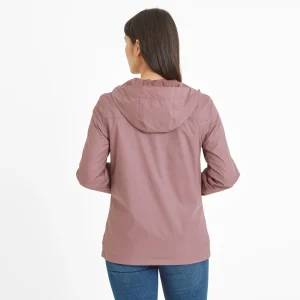Hot TOG24 Craven Womens Waterproof Packaway Jacket Mauve