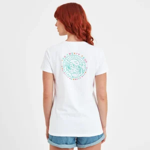 Outlet TOG24 District Womens T-Shirt Optic White