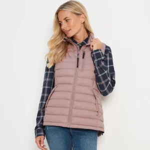 Best TOG24 Drax Womens Down Lightweight Gilet | Faded Pink