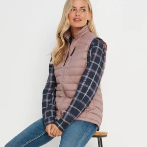 Best TOG24 Drax Womens Down Lightweight Gilet | Faded Pink