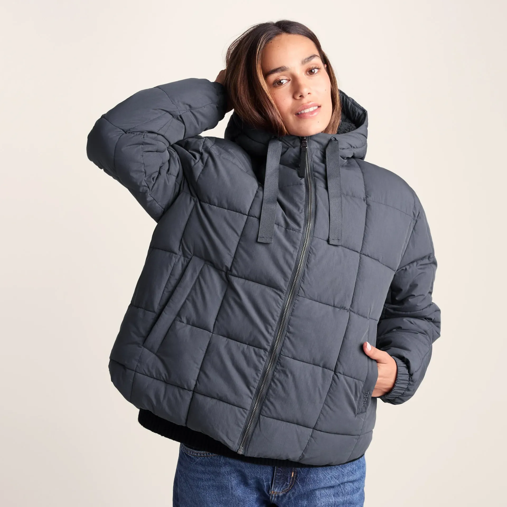 else-womens-heavy-padded-short-jRfdojKC-0.webp Outlet TOG24 Else Womens Heavy Padded Short Jacket Washed Blue