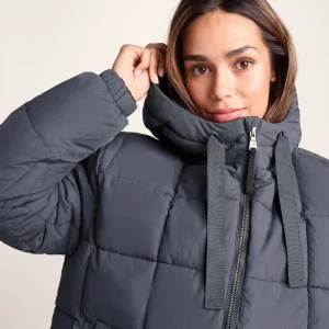 Outlet TOG24 Else Womens Heavy Padded Short Jacket Washed Blue