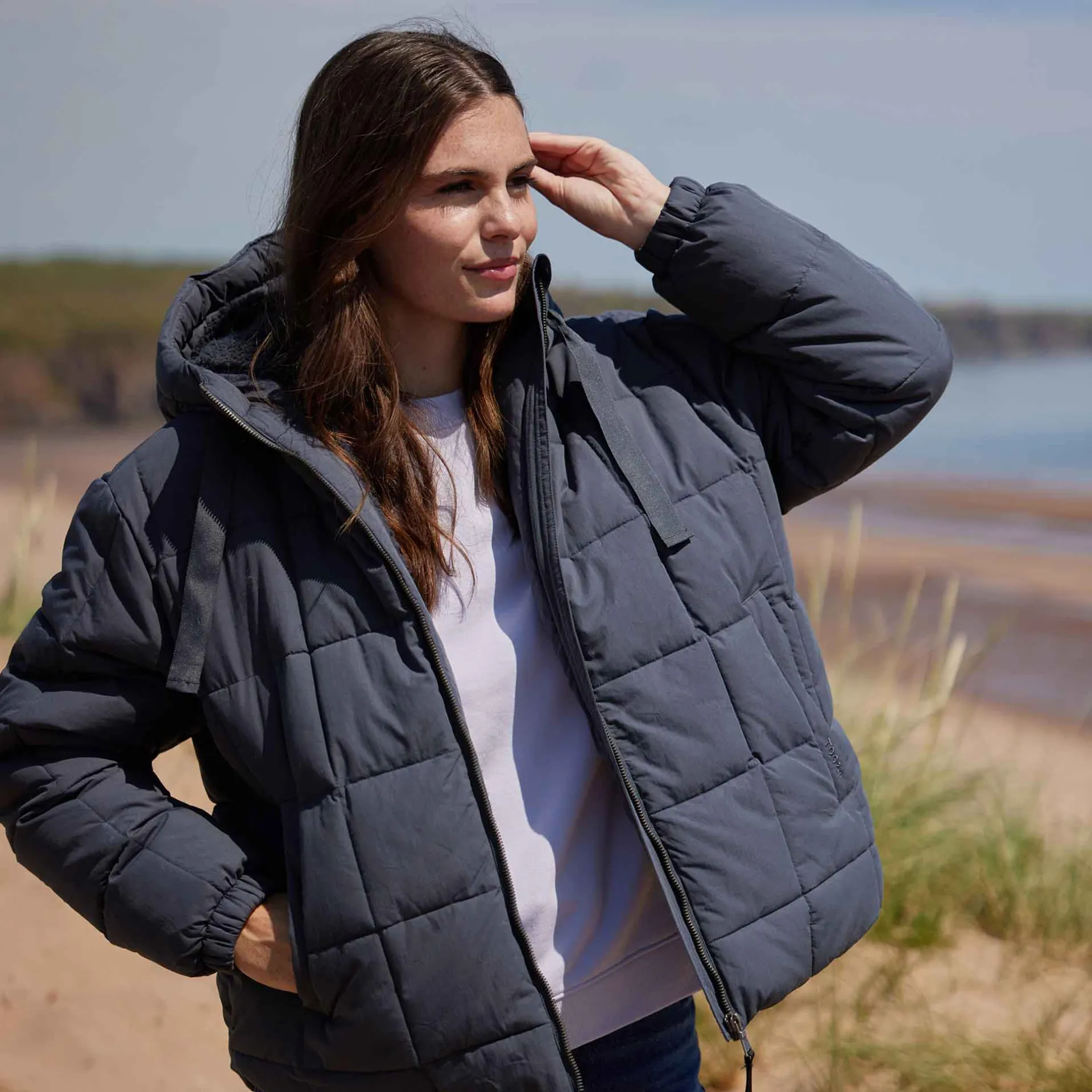 else-womens-heavy-padded-short-jRfdojKC-5.webp Outlet TOG24 Else Womens Heavy Padded Short Jacket Washed Blue