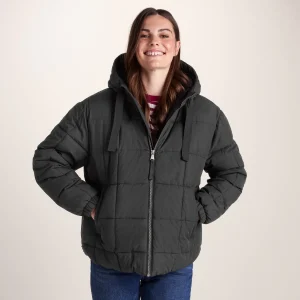 Discount TOG24 Else Womens Heavy Padded Short Jacket Black