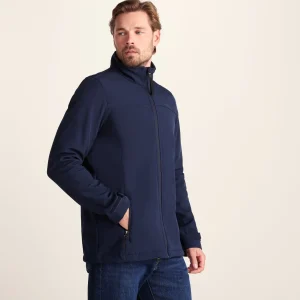 Fashion TOG24 Feizor Mens Shower Resistant Softshell Jacket Navy