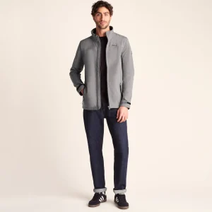 Clearance TOG24 Feizor Mens Showerproof Softshell Jacket | Dark Grey Marl