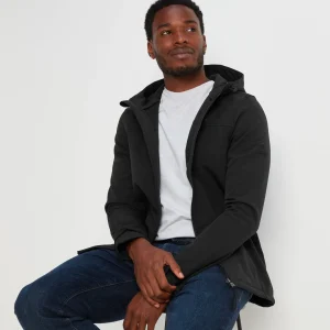 Hot TOG24 Feizor Mens Showerproof Softshell Hooded Jacket | Black