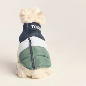 Hot TOG24 Fetch Padded Dog Coat S Dark Indigo/Vanilla/Light Forest