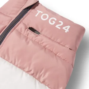Online TOG24 Fetch Padded Dog Coat S Faded Pink/Ice Grey/Washed Blue