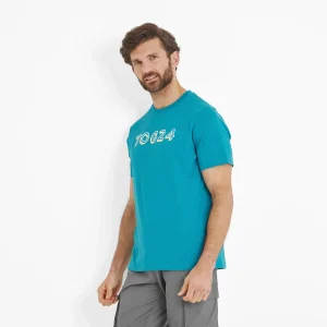 Online TOG24 Foran Mens T-Shirt Mosaic Blue