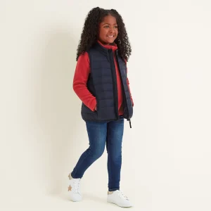 Outlet TOG24 Gibson Kids Insulated Padded Gilet Dark Indigo