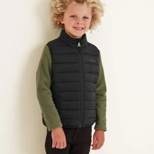 Outlet TOG24 Gibson Kids Insulated Padded Gilet Black