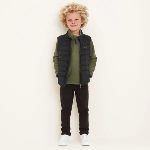 Outlet TOG24 Gibson Kids Insulated Padded Gilet Black