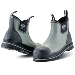 Best TOG24 Grubs Boots Ceramic Mens Ankle Wellington Boots | Black