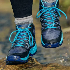 Outlet TOG24 Grubs Boots Explore Unisex Walking Boots Blue