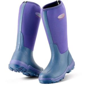 New TOG24 Grubs Boots Frostline Classic Wellies Womens Purple