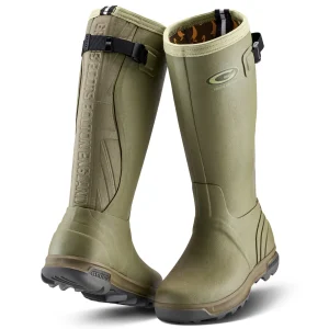 Best TOG24 Grubs Boots Highline Unisex Wellies Green