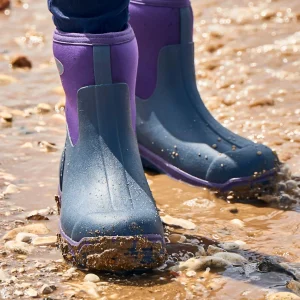 Outlet TOG24 Grubs Boots Midline Mid Height Wellies Womens Purple
